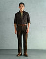 Arrow Newyork Slim Fit Smart Printed Shirt