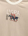 U.S. Polo Assn. Kids Boys Cotton Colour Block T-Shirt