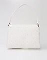 Tommy Hilfiger Logo Beige Pu Hand Bag