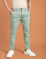 Flying Machine Mid Rise Solid F-Lite Trousers
