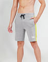USPA Innerwear Colour Block Logo IYAR Knit Shorts - Pack Of 1