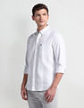 Arrow Sport Vertical Stripe Cotton Shirt