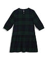 Tommy Hilfiger Kids Checked Puff Sleeve Dress