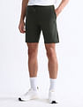 USPA Active Solid Slim Fit Active Shorts