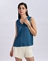 Calvin Klein Jeans Regular Fit Polyester V-Neck Tops