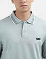 Calvin Klein Jeans Solid Regular Fit Polo Shirt