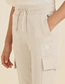 U.S. Polo Assn. Kids Boys Solid Pure Cotton Track Pants
