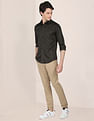 U.S. Polo Assn. Satin Dobby Solid Shirt