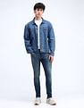Flying Machine Jackson Skinny Mid Rise Jeans