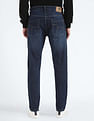Flying Machine Slash Slim Tapered Dark Wash Jeans
