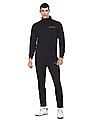 Calvin Klein Men Black Solid Long Sleeve Track Suit