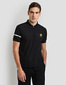 U.S. Polo Assn. Polyester Zipper Sport Polo Shirt