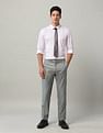 Arrow Polyester Vertical Striped Shirt