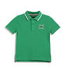Tommy Hilfiger Kids Boys Logo Regular-Fit Cotton Polo T-Shirt