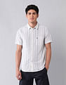 U.S. Polo Assn. Denim Co. Vertical Striped Pure Cotton Shirt