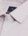 Arrow Geometric Printed Manhattan Slim Fit Twill Shirt