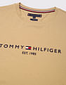 Tommy Hilfiger Crew Neck Embroidered Logo T-Shirt