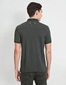 U.S. Polo Assn. Denim Co. Typographic Print Pique Polo Shirt
