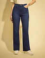 Flying Machine Women K-Street X Ultra Wideleg Fit Stretchable Jeans
