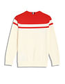 Tommy Hilfiger Kids Boys Colourblocked Regular Fit Sweatshirt