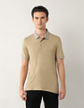 Arrow Solid Regular Fit Polo Shirt