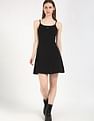 Tommy Hilfiger Cotton Straps Neck Slip Dress