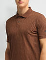 Arrow Sport Floral Printed Regular Fit T-Shirt