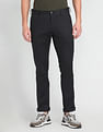 Arrow Sports Solid Dobby Autoflex Trousers
