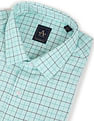 Arrow Cutaway Collar Grid Tattersall Check Shirt
