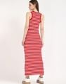 Tommy Hilfiger Cotton Crew Neck Midi Dress