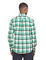 U.S. Polo Assn. Spread Collar Check Casual Shirt