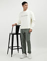 Calvin Klein Jeans Monogram Comfort Slim Fit Sweatshirt