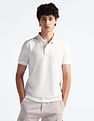 Flying Machine Pique Solid Polo Shirt