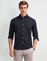 Arrow Sport Abstract Print Cotton Shirt