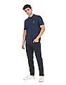 U.S. Polo Assn. Denim Co. Ribbed Collar Check Polo Shirt