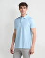 Arrow Textured Regular Fit Polo Shirt