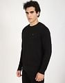 Calvin Klein Jeans Textured Regular-Fit Cotton Sweater