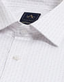 Arrow Manhattan Slim Fit Geometric Print Shirt