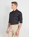 Arrow Newyork Manhattan Slim Fit Tartan Check Shirt