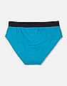 USPA Innerwear Boys Solid Cotton Spandex IKBA Briefs - Pack Of 3