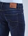 Flying Machine Slash Slim Tapered Fit Whiskered Jeans