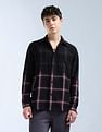 Flying Machine Tartan Checked Pure Cotton Shacket