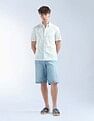 Flying Machine Regular Fit All-Over Printed Shirt