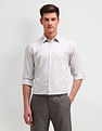 Arrow Slim Fit All-Over Pattern Shirt