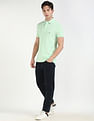Tommy Hilfiger Solid Slim-Fit Cotton Polo Shirt