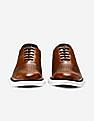 Cole Haan Men Brown 2.ZERØGRAND Lined Laser Wingtip Oxford