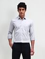 Arrow Manhattan Slim Horizontal Striped Shirt