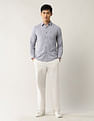 Arrow Sport Textured Pure Cotton Shirt