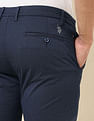 U.S. Polo Assn. Denver Slim Fit Textured Trousers
