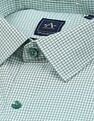 Arrow Pure Cotton Micro Checked Shirt